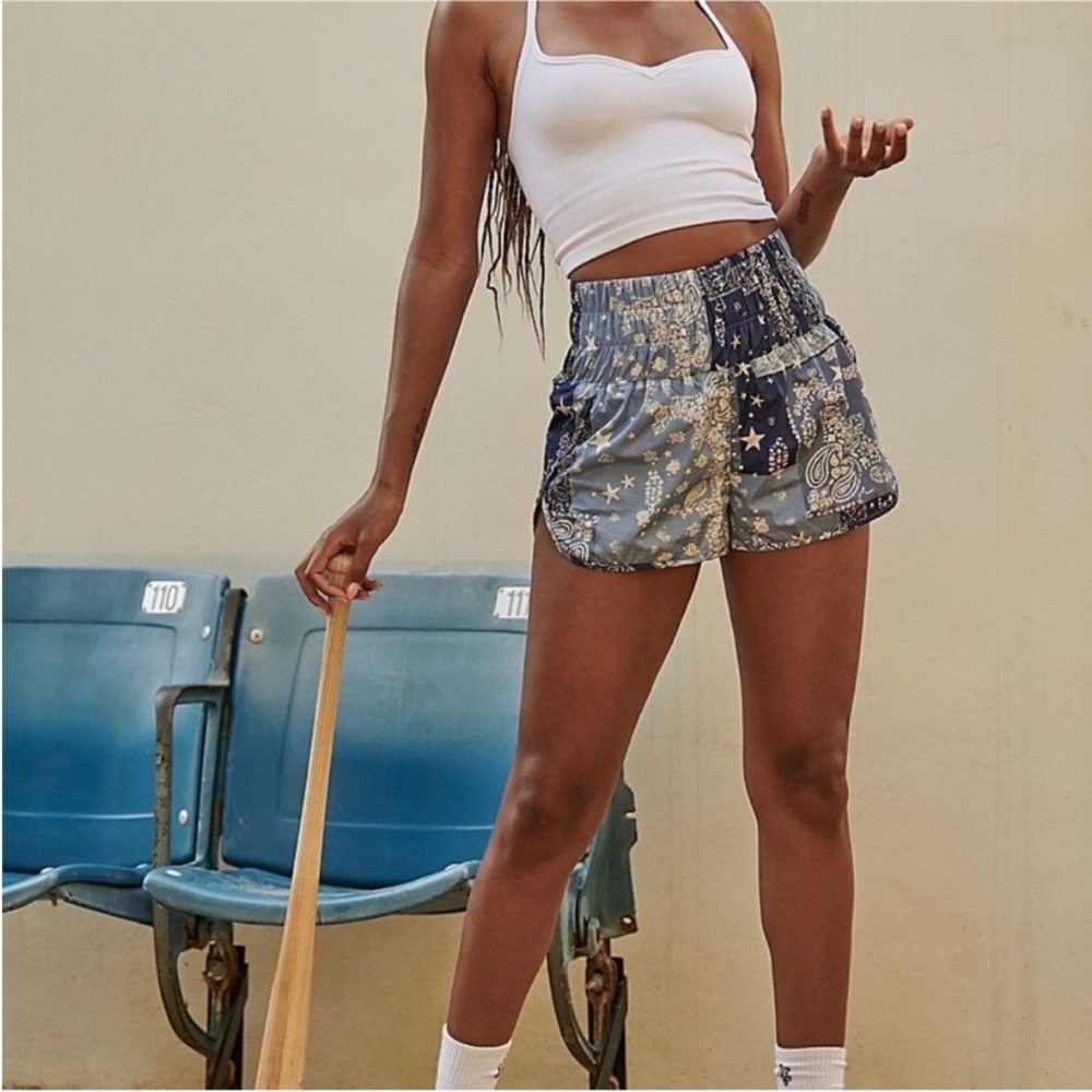 Free People Movement The Way Home Printed Shorts